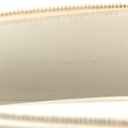 Chanel Caviar Quilted Top Handle Slim Vanity With Chain White 11 of 11