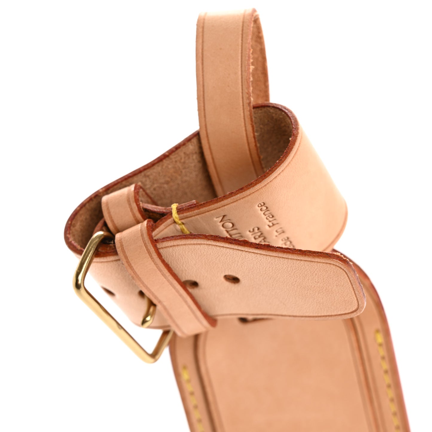 Vachetta Luggage Tag and Loop Set