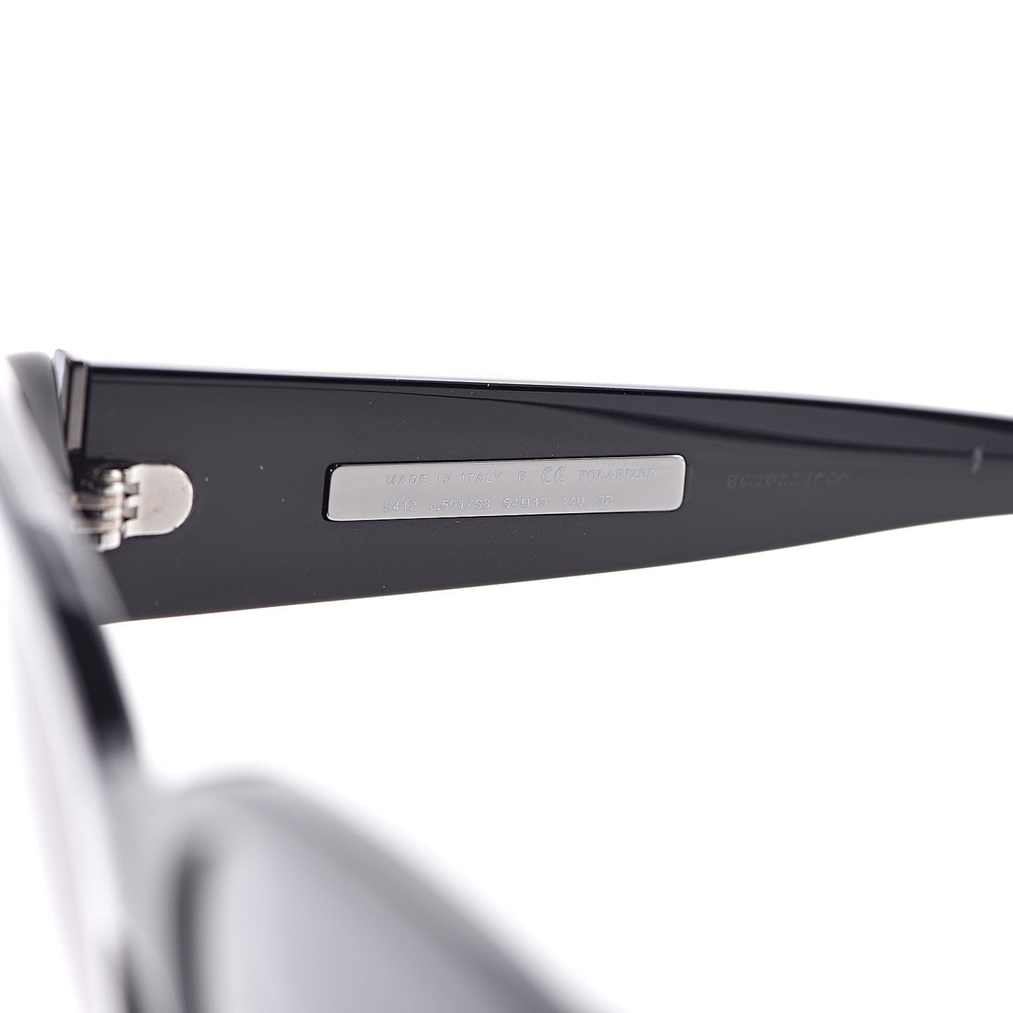 Acetate Polarized Butterfly CC Sunglasses 5412 Black