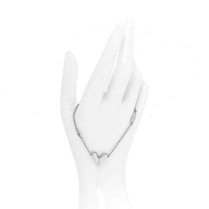 Louis Vuitton Essential V Supple Bracelet Silver 2 of 6