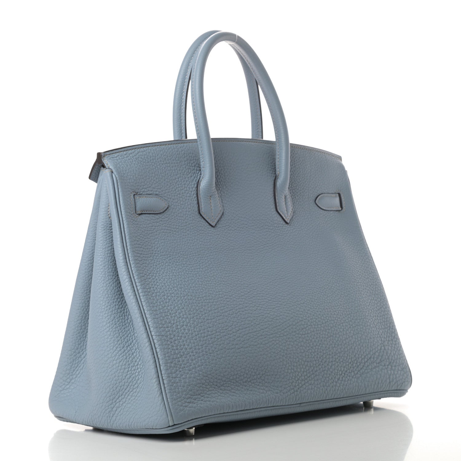 Hermes Togo Birkin 35 Bleu Lin 3 of 11