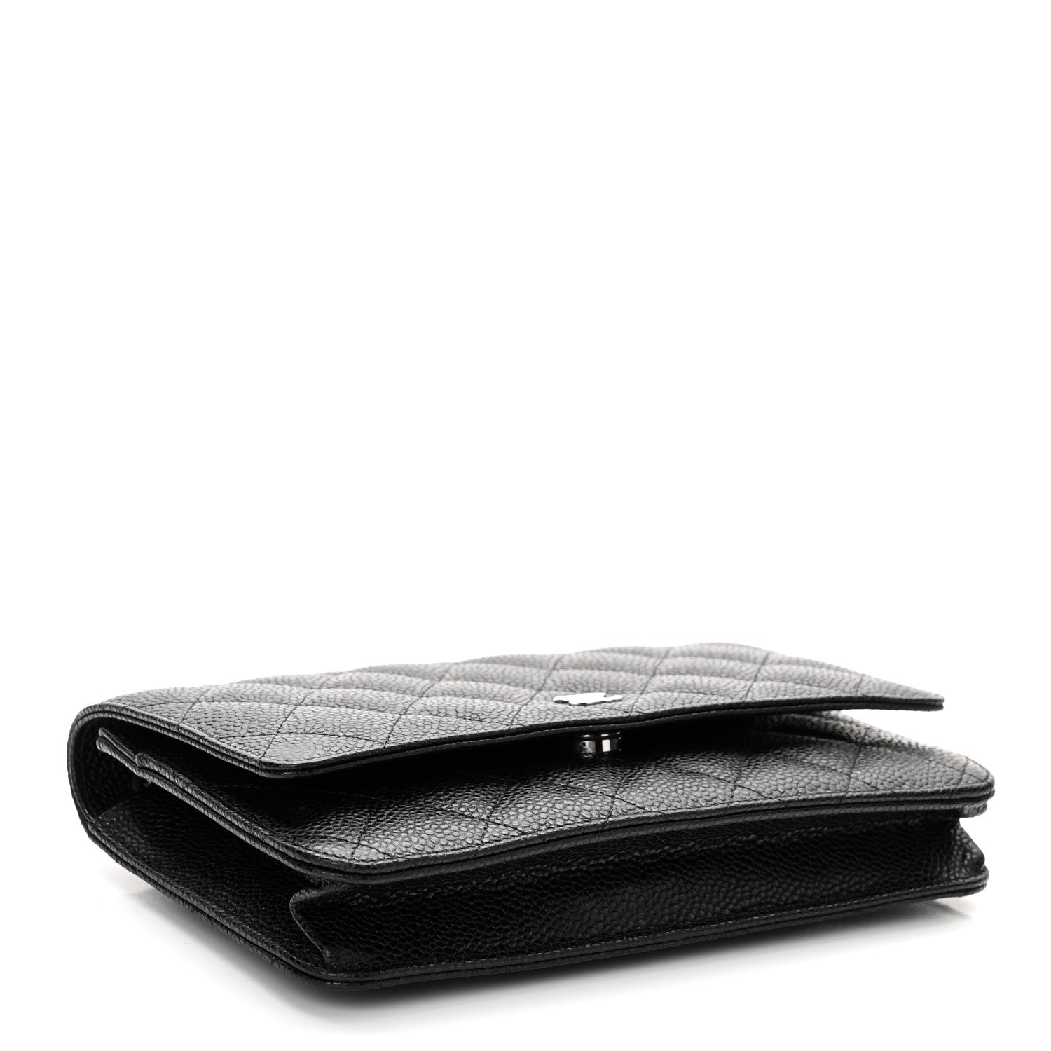 Chanel Caviar Quilted Wallet On Chain WOC Black 3 of 11