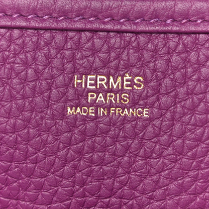 Hermes Taurillon Clemence Evelyne III PM Anemone 5 of 9