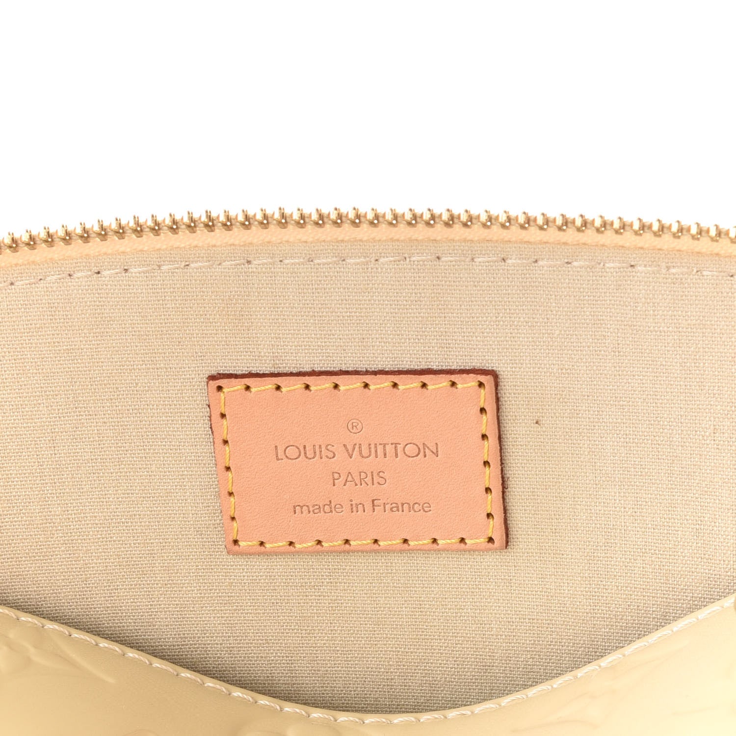 Louis Vuitton Vernis Sherwood PM Blanc Corail 9 of 13