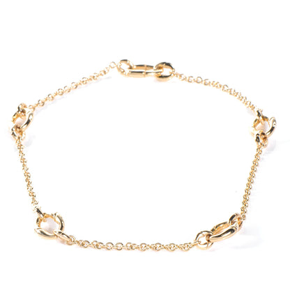 Gucci 18K Rose Gold Bamboo Chain Link Necklace 3 of 7