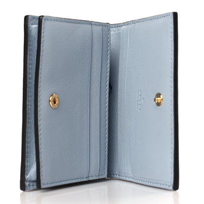 Gucci GG Supreme Monogram Vitello Eclipse Ice Cream Stripes Card Case Wallet Beige Ebony Paradise Cloud 5 of 7