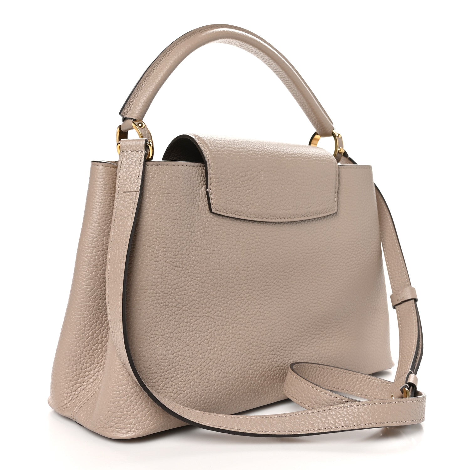 Louis Vuitton Taurillon Capucines PM Galet 3 of 9