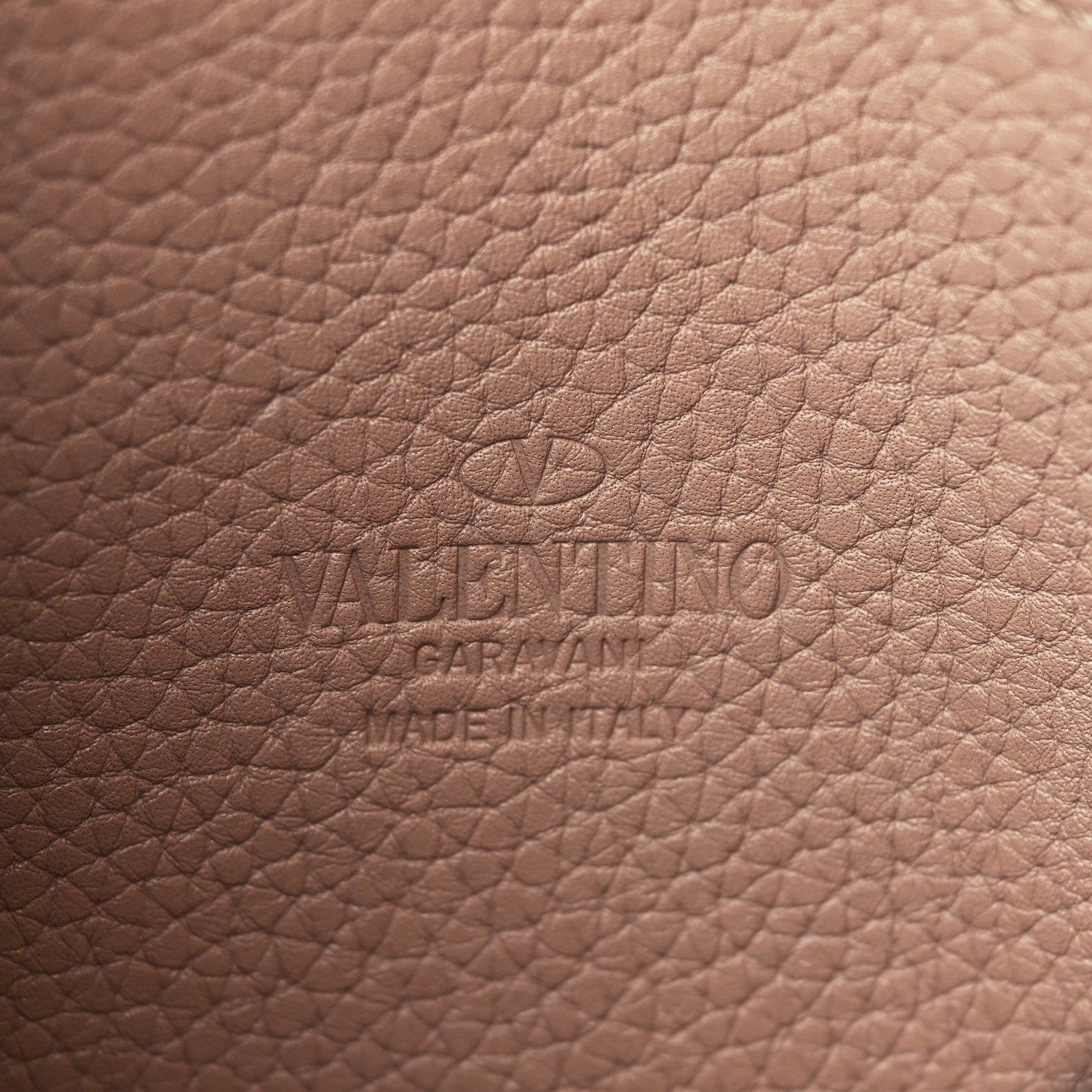 Valentino Garavani Pebbled Calfskin Medium Rockstud Flip Lock Crossbody Bag Poudre 5 of 7