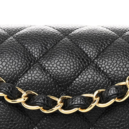 Chanel Caviar Quilted Small Double Flap Black 8 of 12