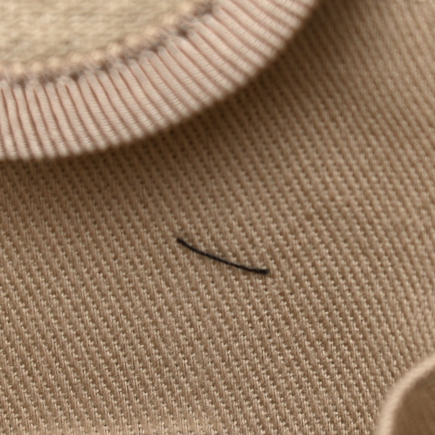 Mixed Fibers Small Deauville Tote Beige