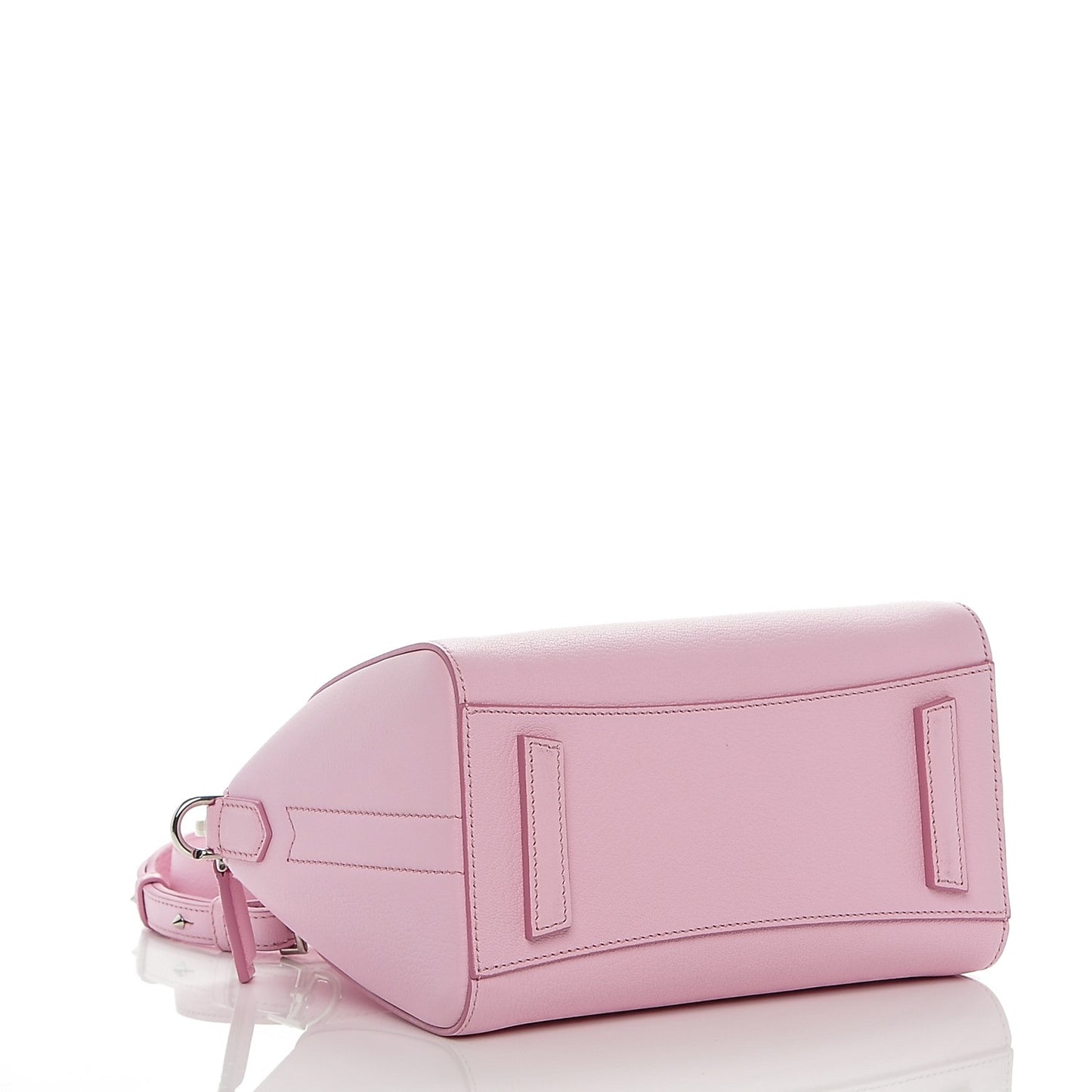 Sugar Goatskin Mini Antigona Bright Pink