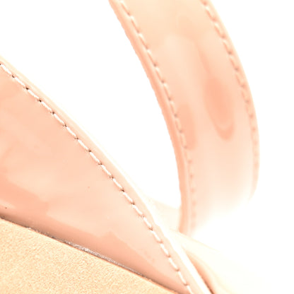 Louis Vuitton Patent Shake Platform Sandal 41 Nude Pink 10 of 10