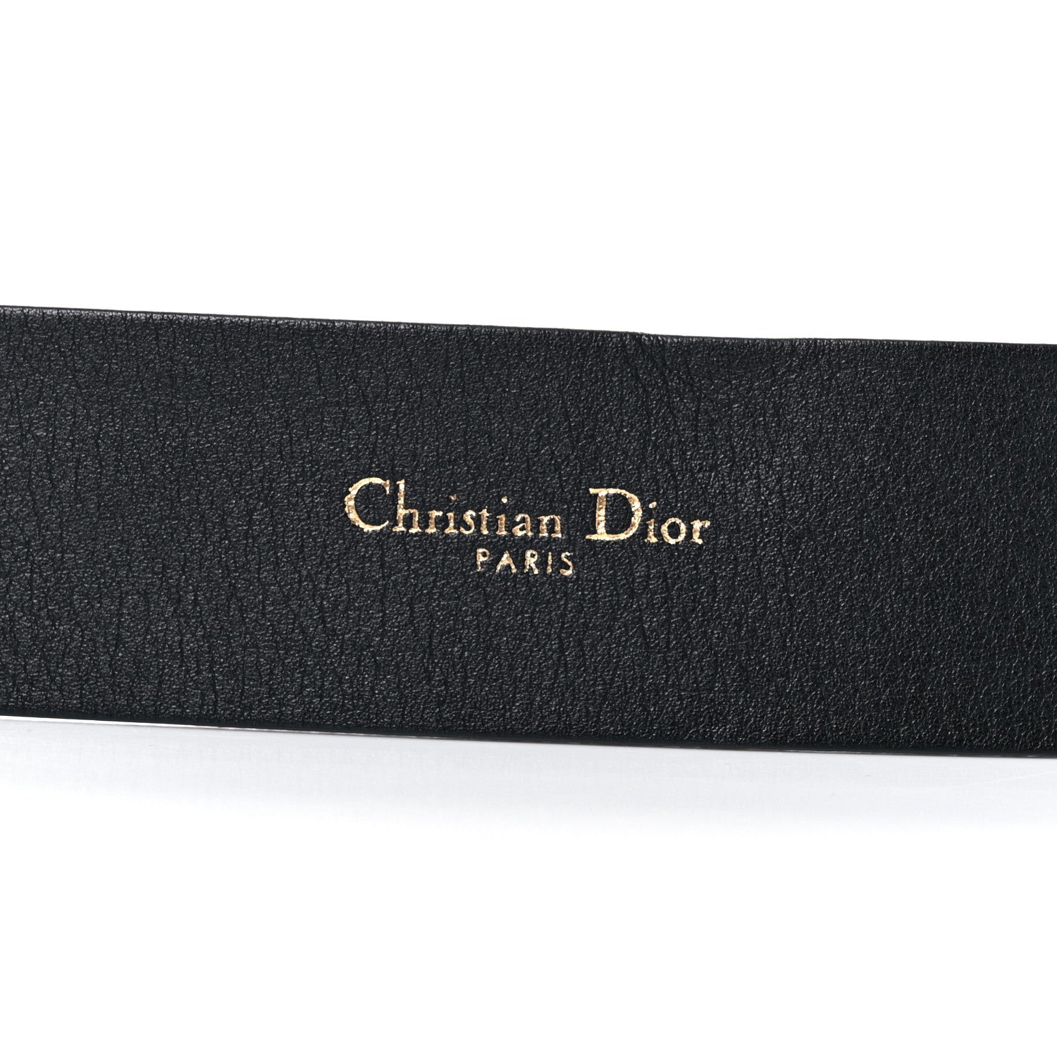 Christian Dior Calfskin Diorquake Belt 80 Black 3 of 6