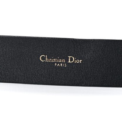 Christian Dior Calfskin Diorquake Belt 80 Black 3 of 6