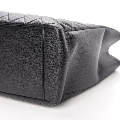 Chanel Caviar Quilted Grand Shopping Tote GST Black 9 of 9