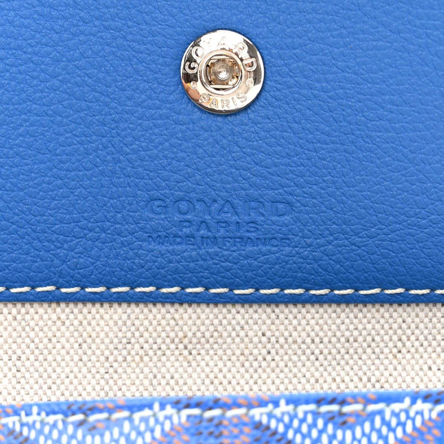 Goyard Goyardine Boheme Hobo Blue 8 of 12