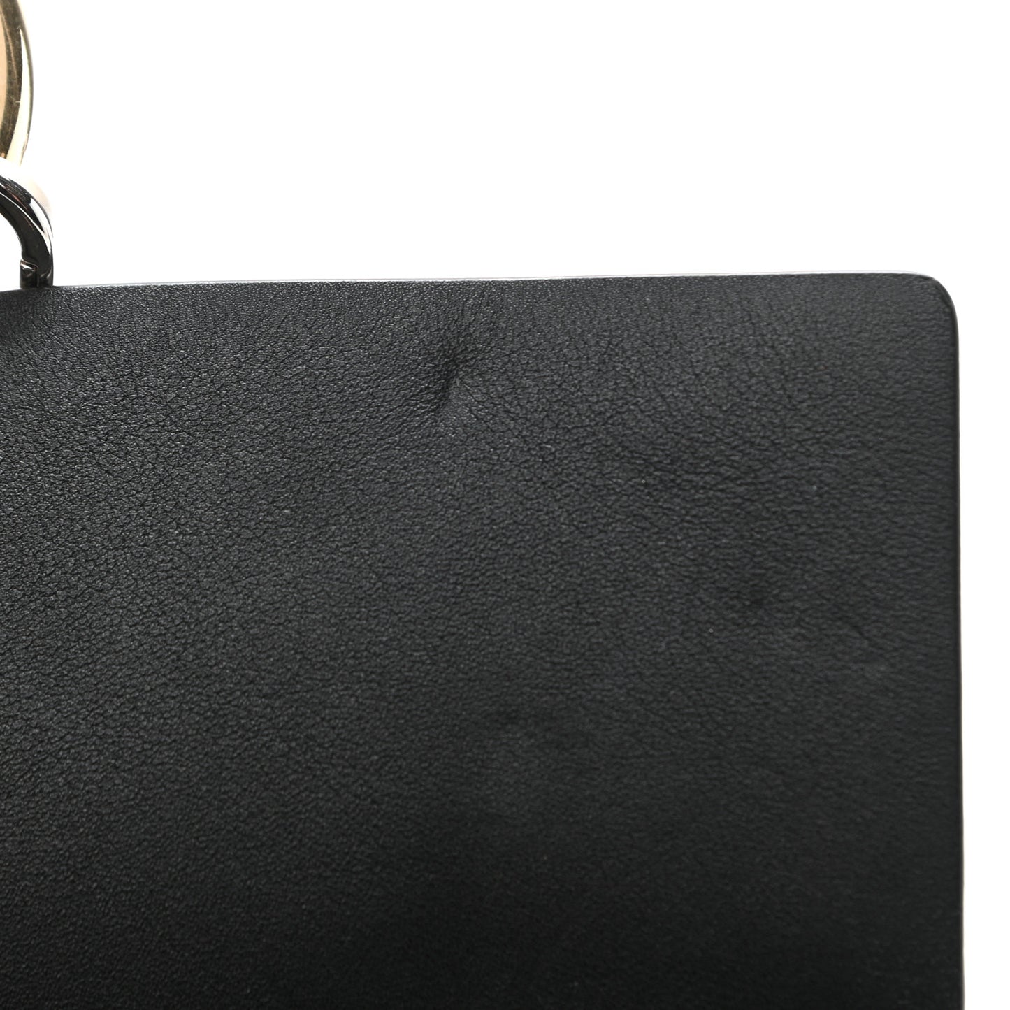Suede Calfskin Medium Faye Shoulder Bag Black