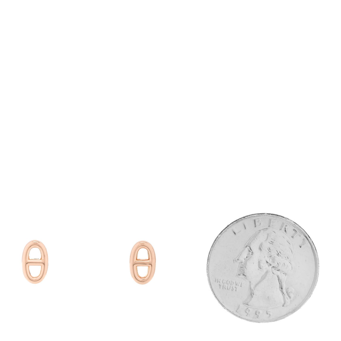 18K Rose Gold TPM Farandole Stud Earrings