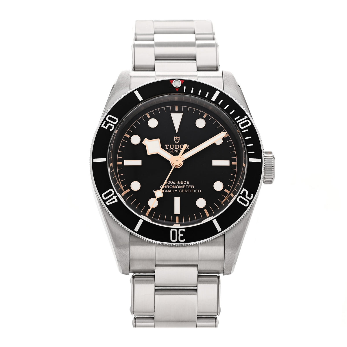 TUDOR Stainless Steel 41mm Heritage Black Bay Automatic Watch Black 79230N 1 of 5