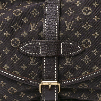 Louis Vuitton Monogram Mini Lin Saumur Ebene 10 of 13