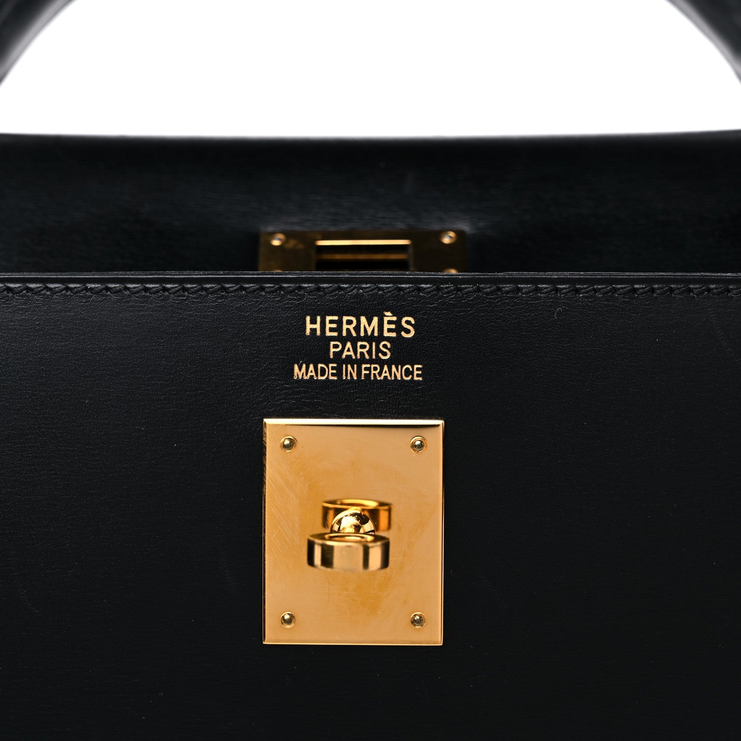 Hermes Box Kelly Sellier 35 Black 7 of 18