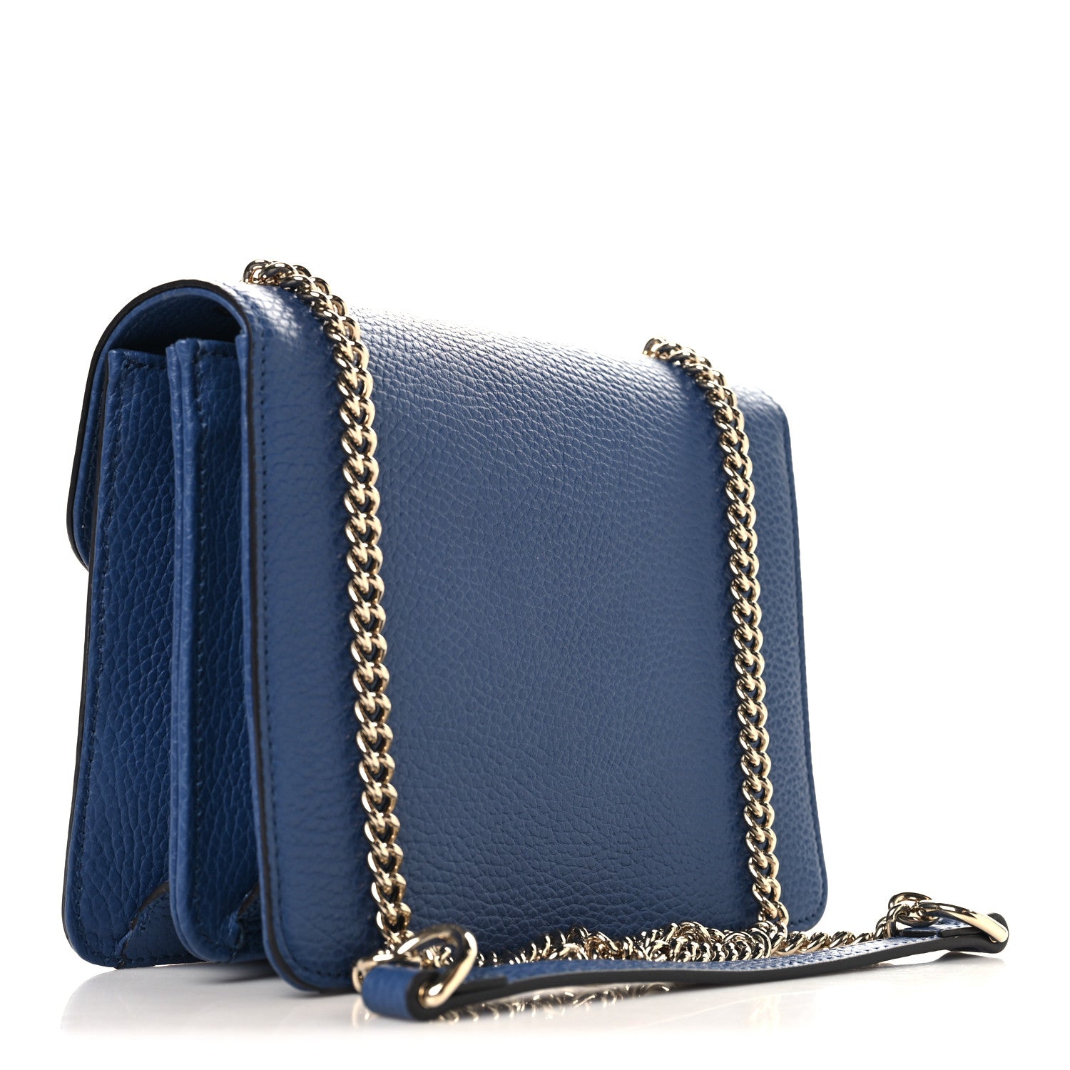 Gucci Dollar Calfskin Small Interlocking G Shoulder Bag Caspian 3 of 10