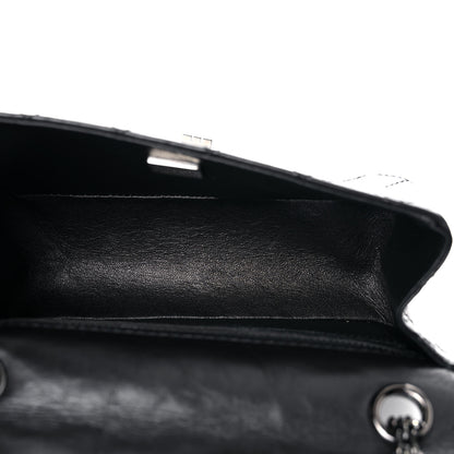 Chanel Aged Calfskin Quilted 2.55 Reissue Mini Flap So Black 4 of 9