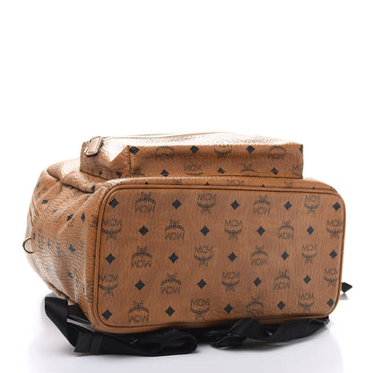 MCM Visetos Medium Stark Backpack Cognac 3 of 8