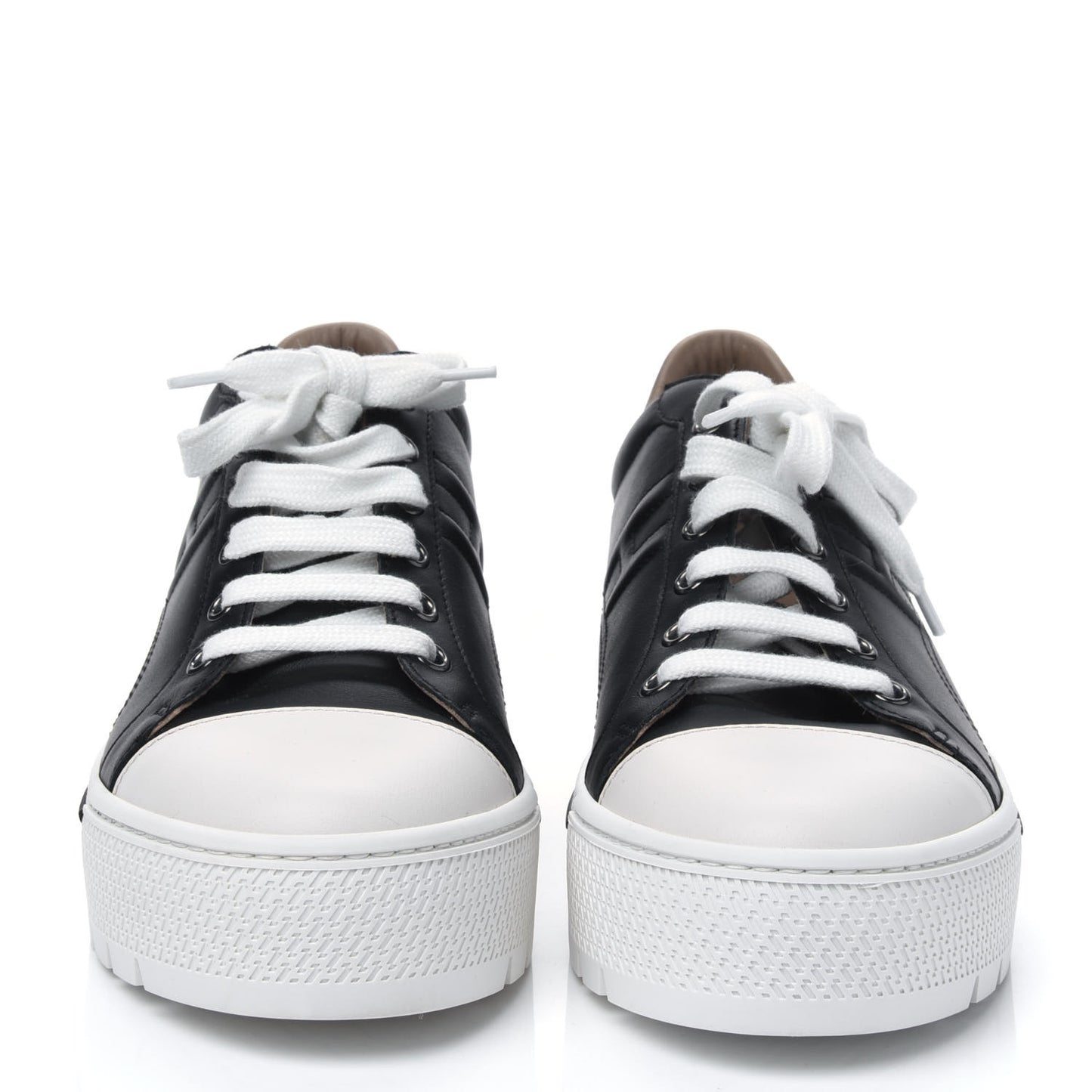 Calfskin Womens Voltage Sneakers 39 Black