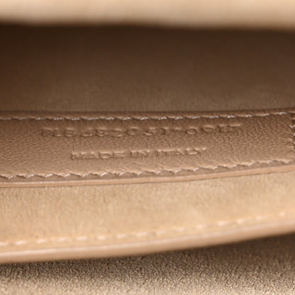 Saint Laurent Calfskin Medium Bellechasse Satchel Beige 6 of 9