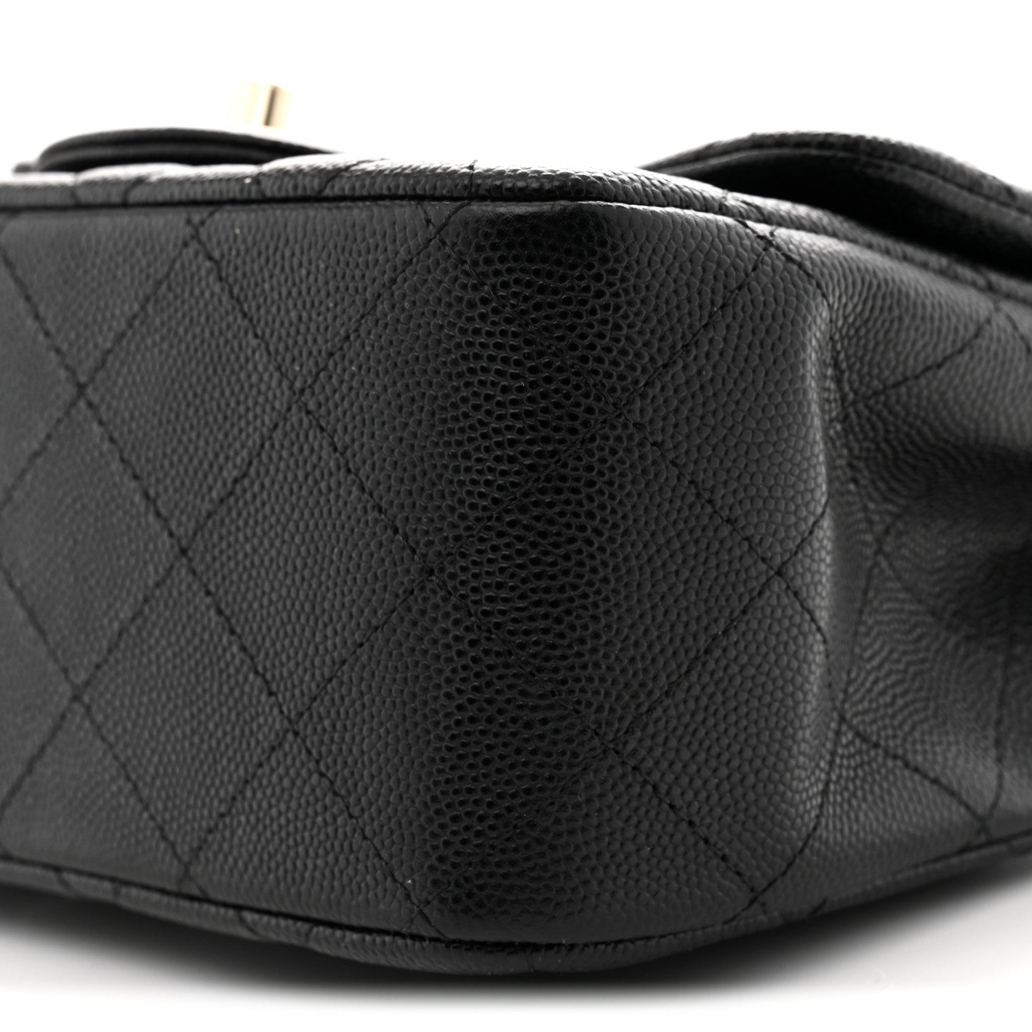 Chanel Caviar Quilted Mini Square Flap Black 10 of 10