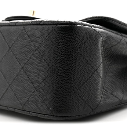 Chanel Caviar Quilted Mini Square Flap Black 10 of 10
