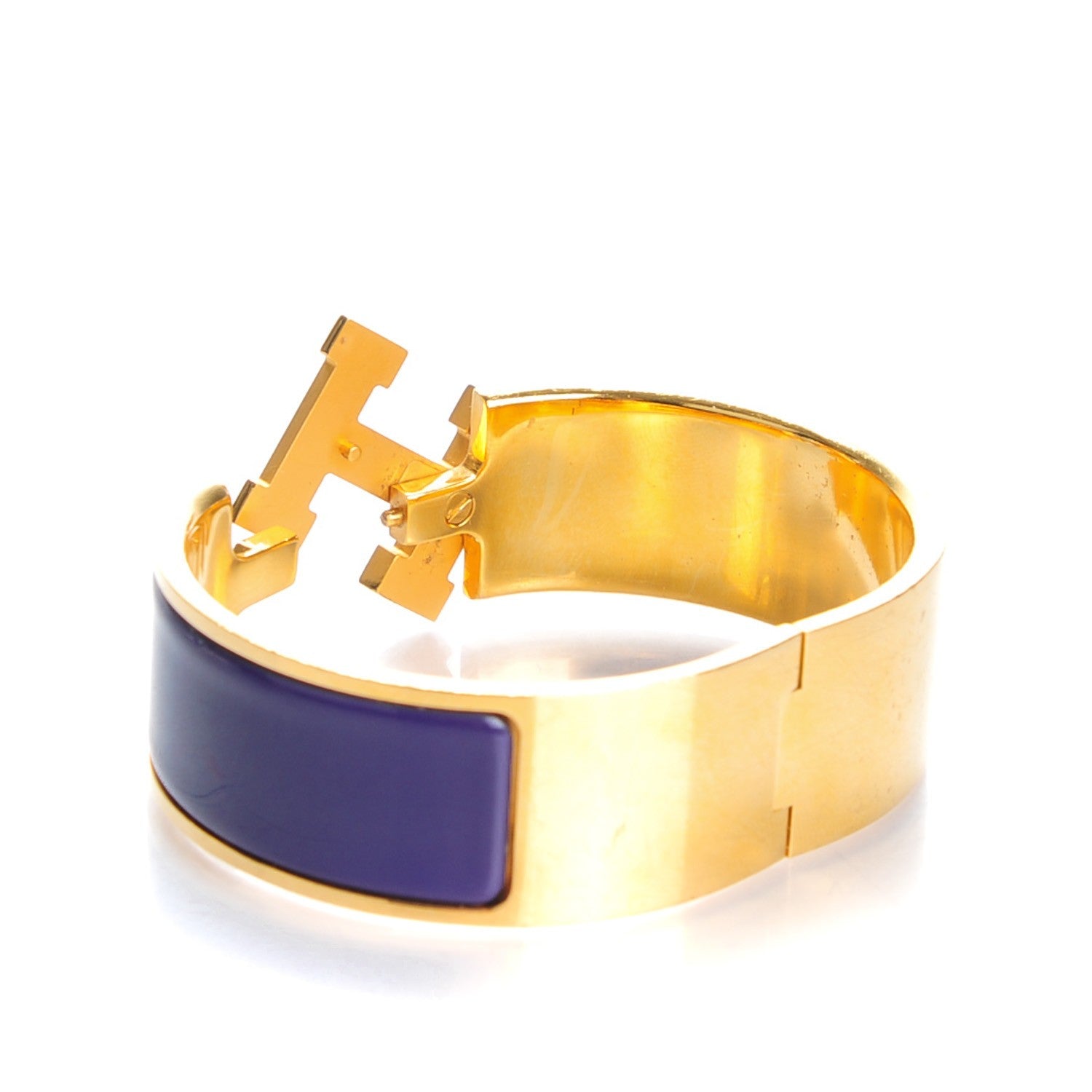 Hermes Enamel Wide Clic Clac H Bracelet PM 3 of 4
