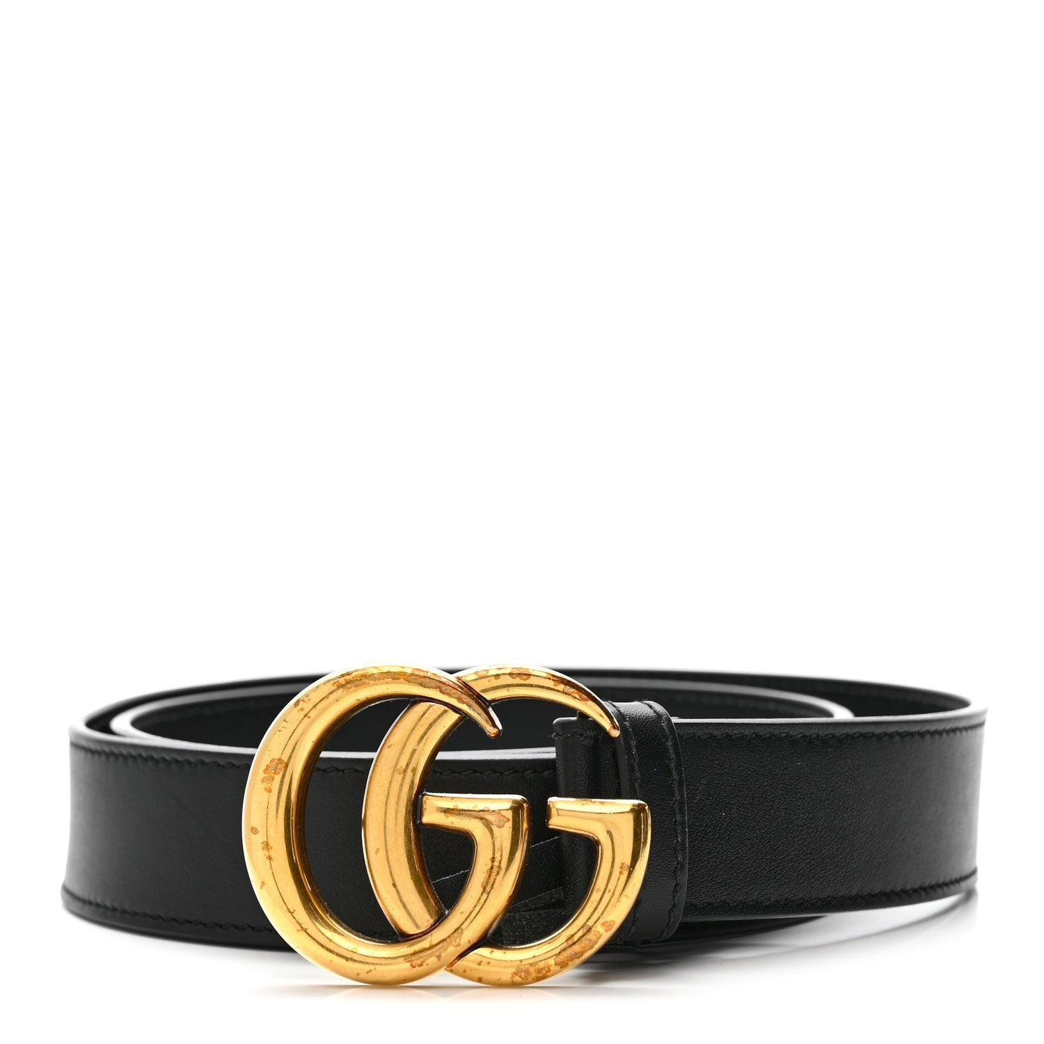Gucci Calfskin Double G 80 32 Belt Black 1 of 6