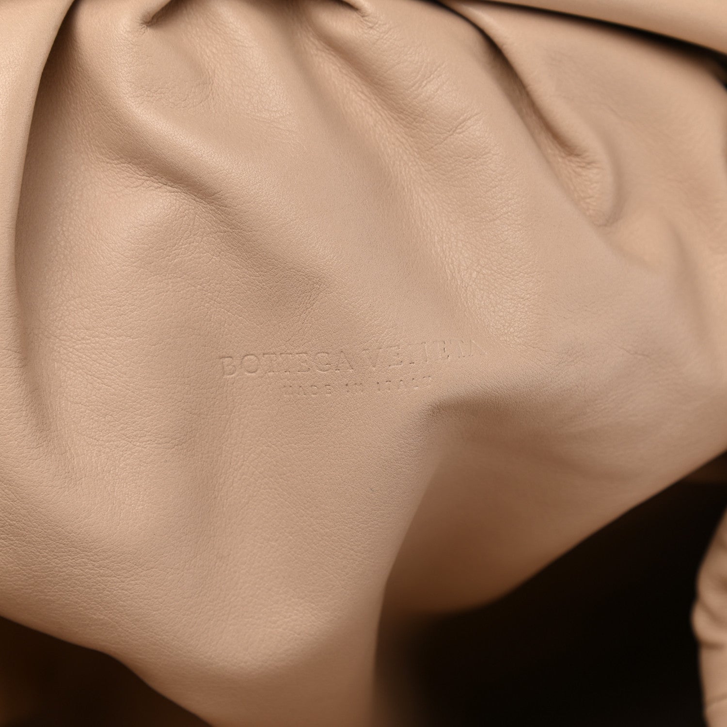 Bottega Veneta Smooth Butter Calf The Pouch Oversized Clutch Nude 6 of 9