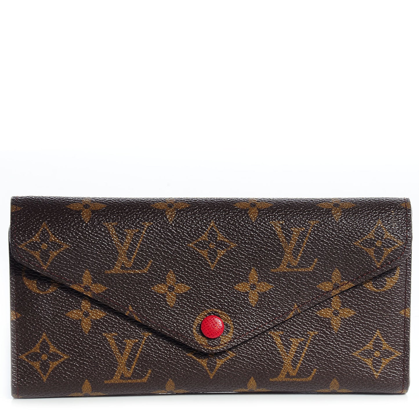 Monogram Josephine Wallet Red