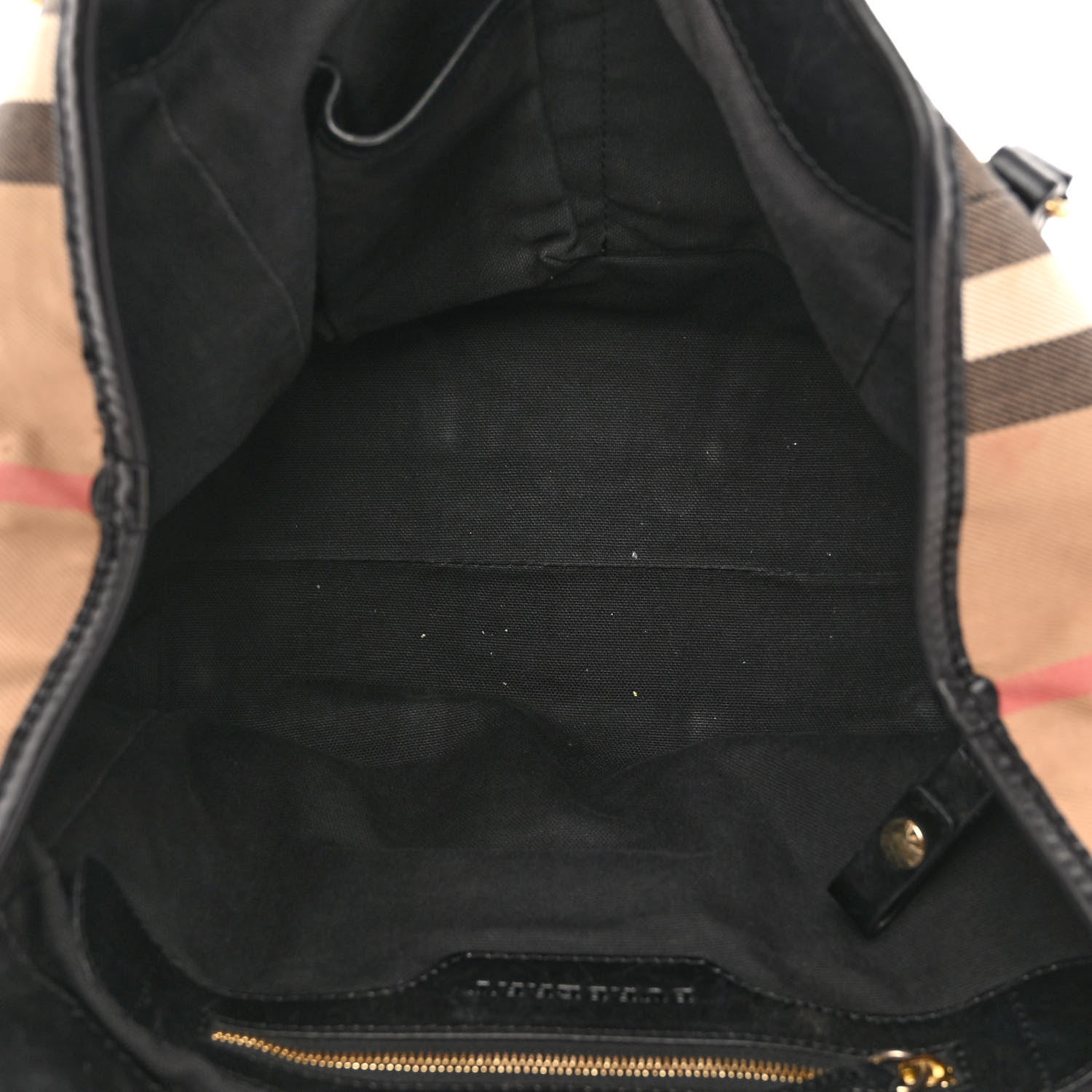 Burberry House Check Canterbury Tote Black 5 of 12
