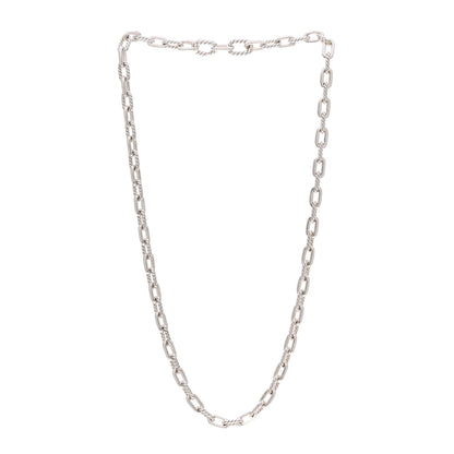 David Yurman Sterling Silver 5.5mm Madison Necklace 2 of 4
