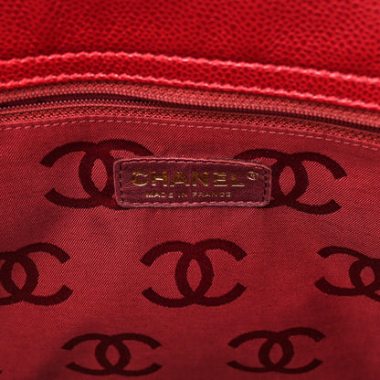 Chanel Caviar Timeless CC Shoulder Bag Red 6 of 16