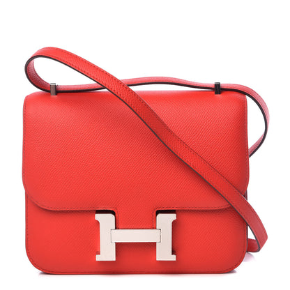 Hermes Epsom Constance 18 Rouge de Coeur 1 of 24