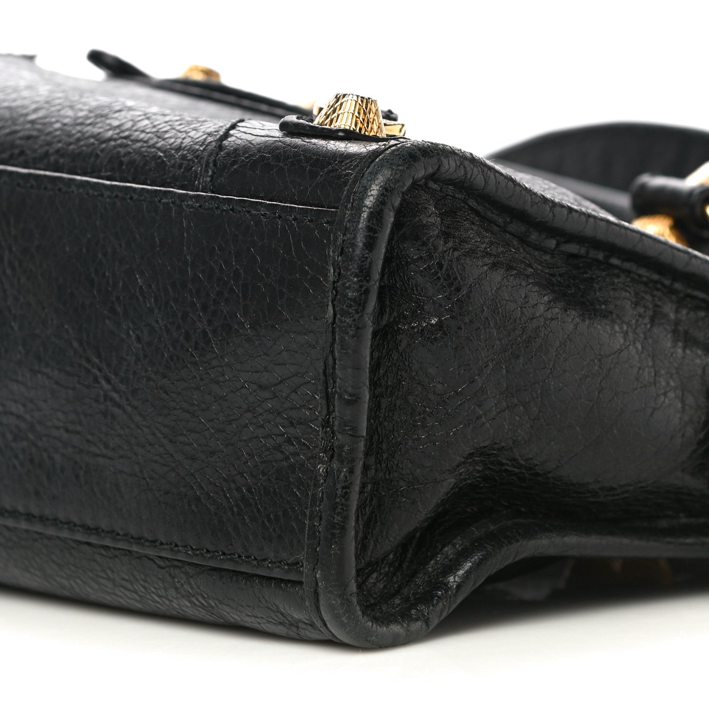 Agneau Giant 12 Gold Hardware Mini City Black