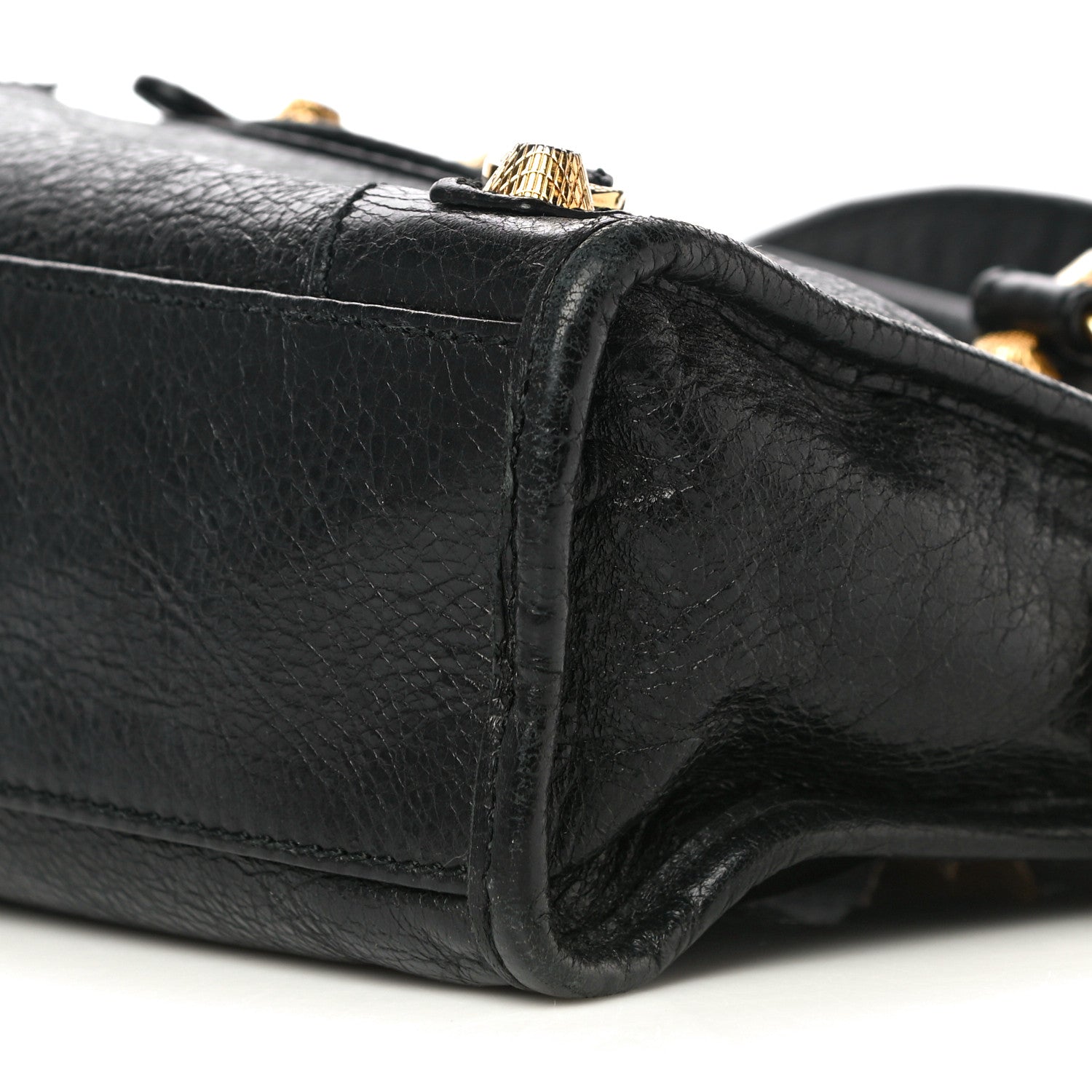 Balenciaga Agneau Giant 12 Gold Hardware Mini City Black 9 of 12