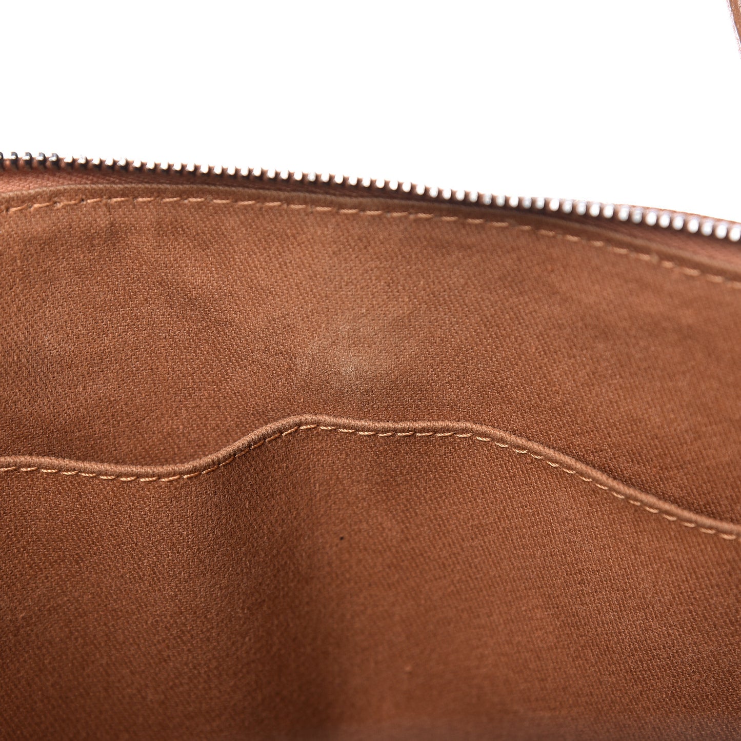 Grained Vegetal Calfskin Small Urban Shopping Tote Camel
