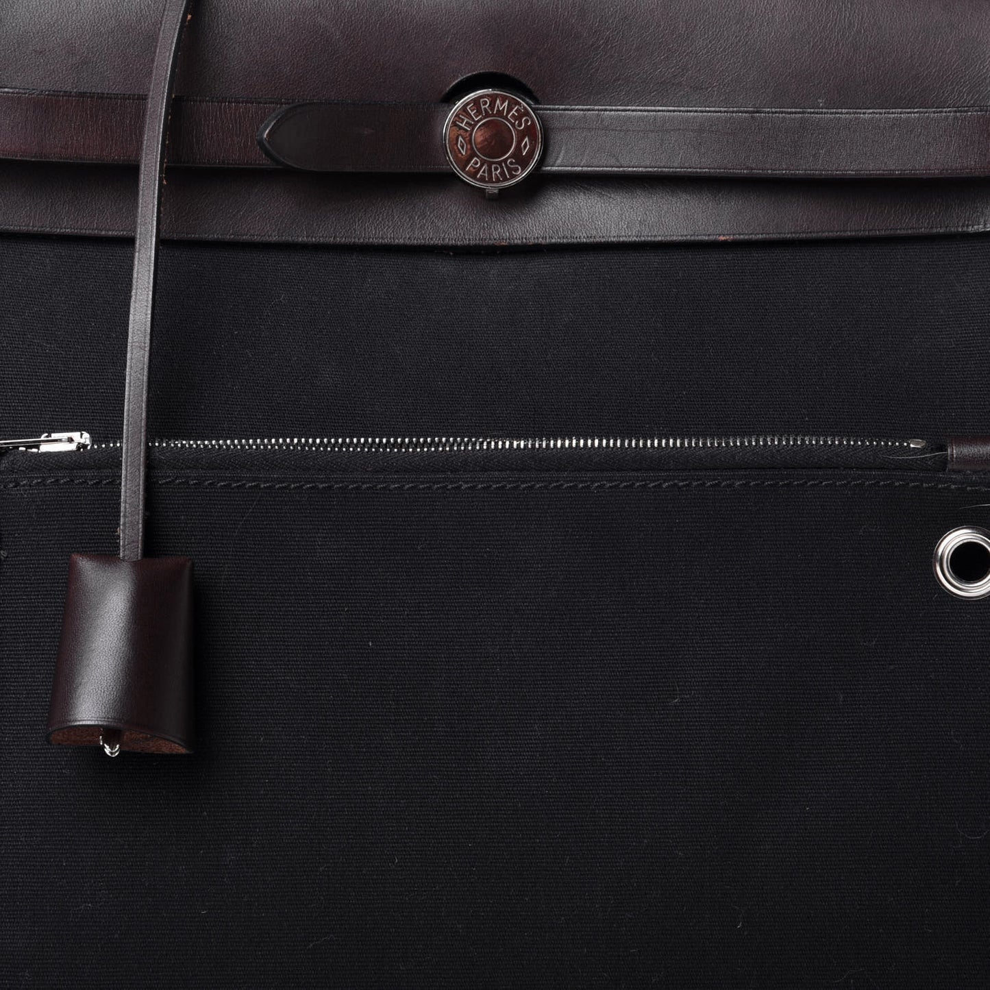 Toile Vache Hunter Herbag Zip 31 PM Black Ebene