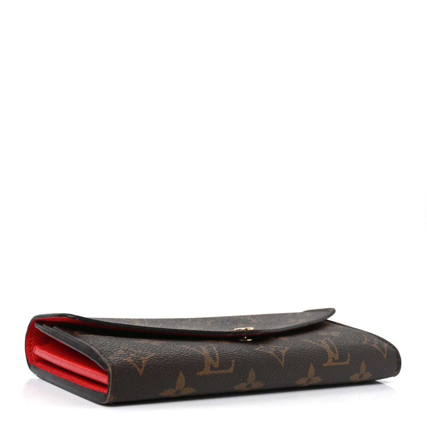 Monogram Sarah Wallet NM Coquelicot