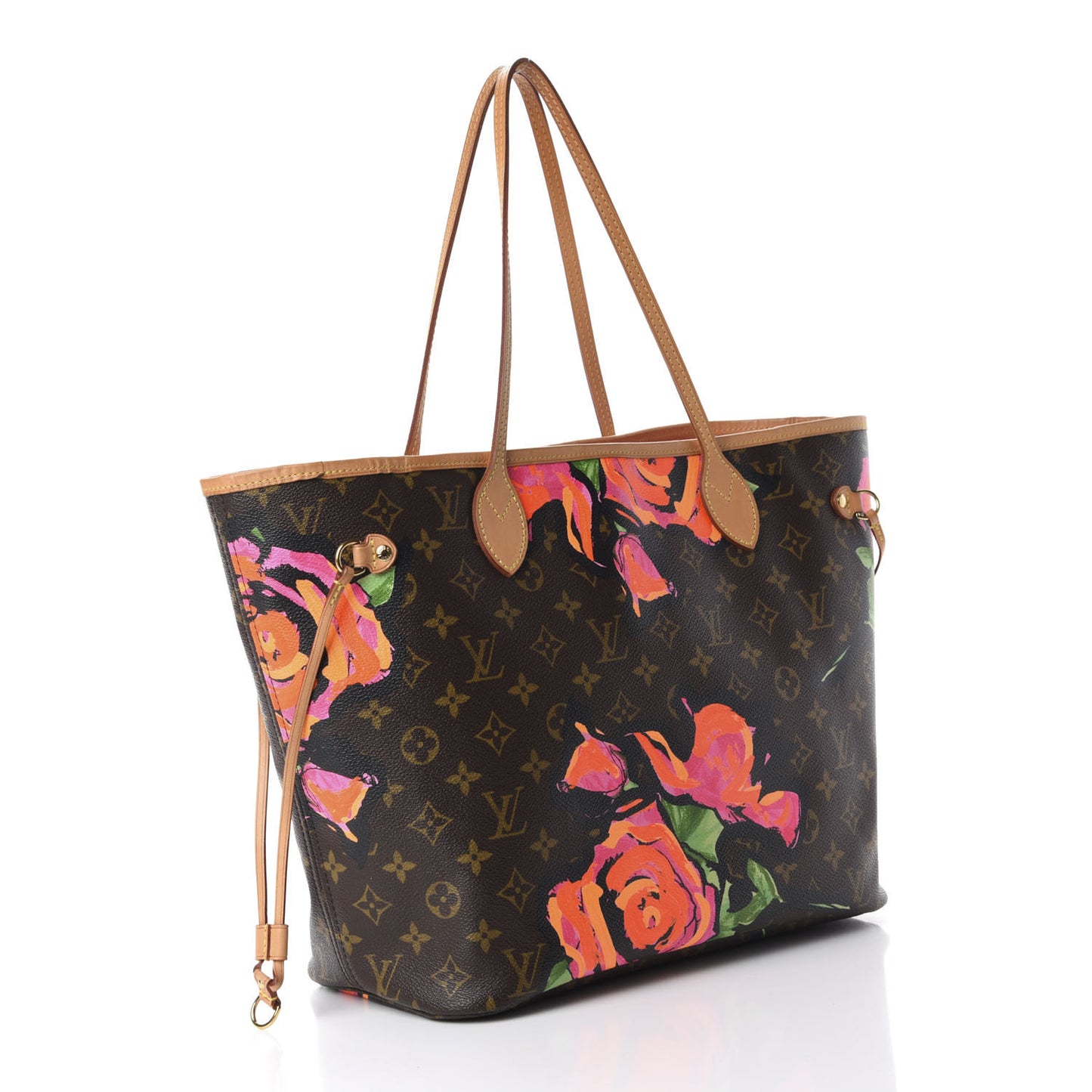 Monogram Roses Neverfull MM