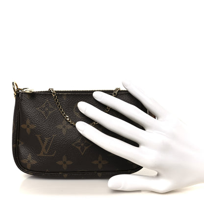 Louis Vuitton Monogram Mini Pochette Accessories 2 of 11