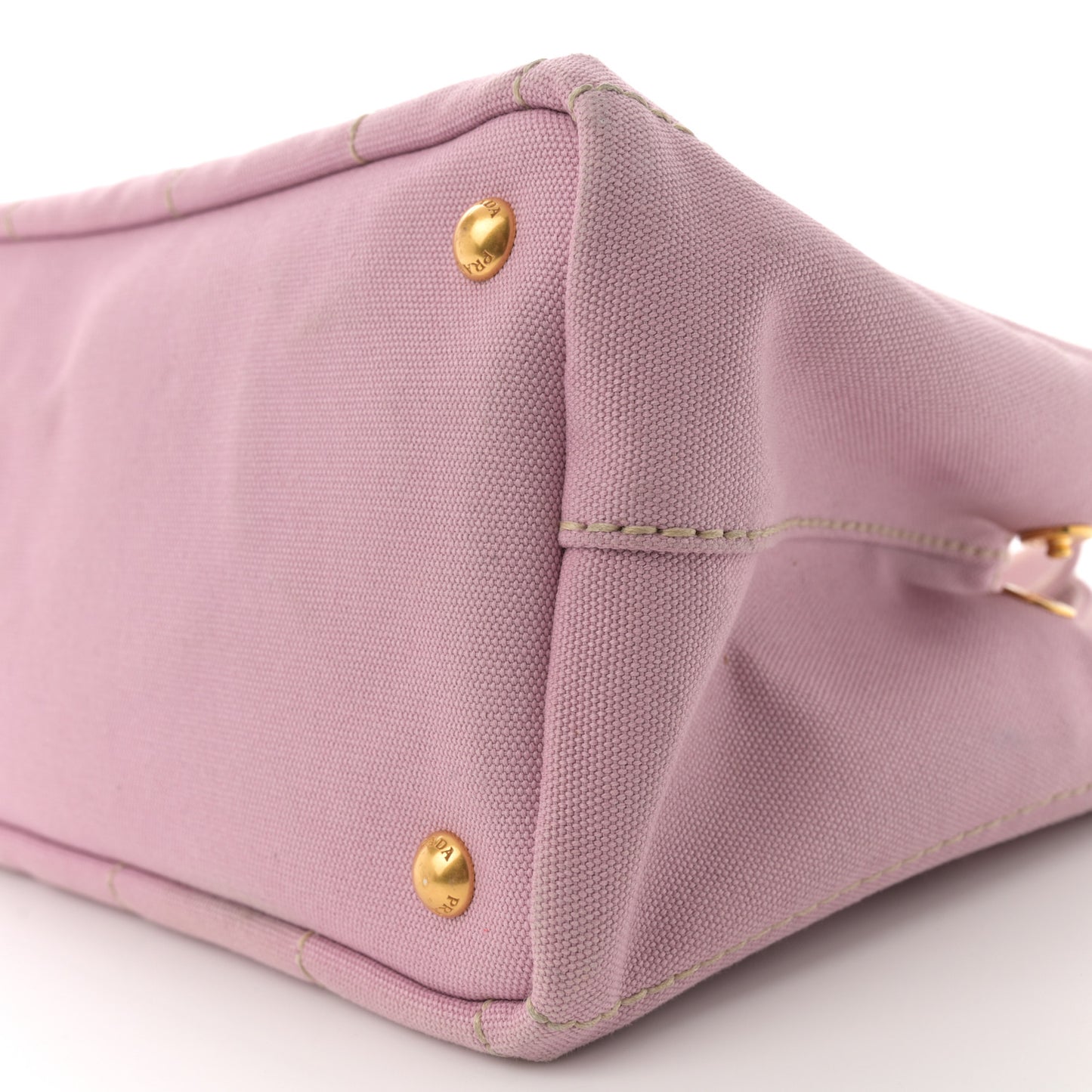 Canapa Small Logo Tote Alabastro White