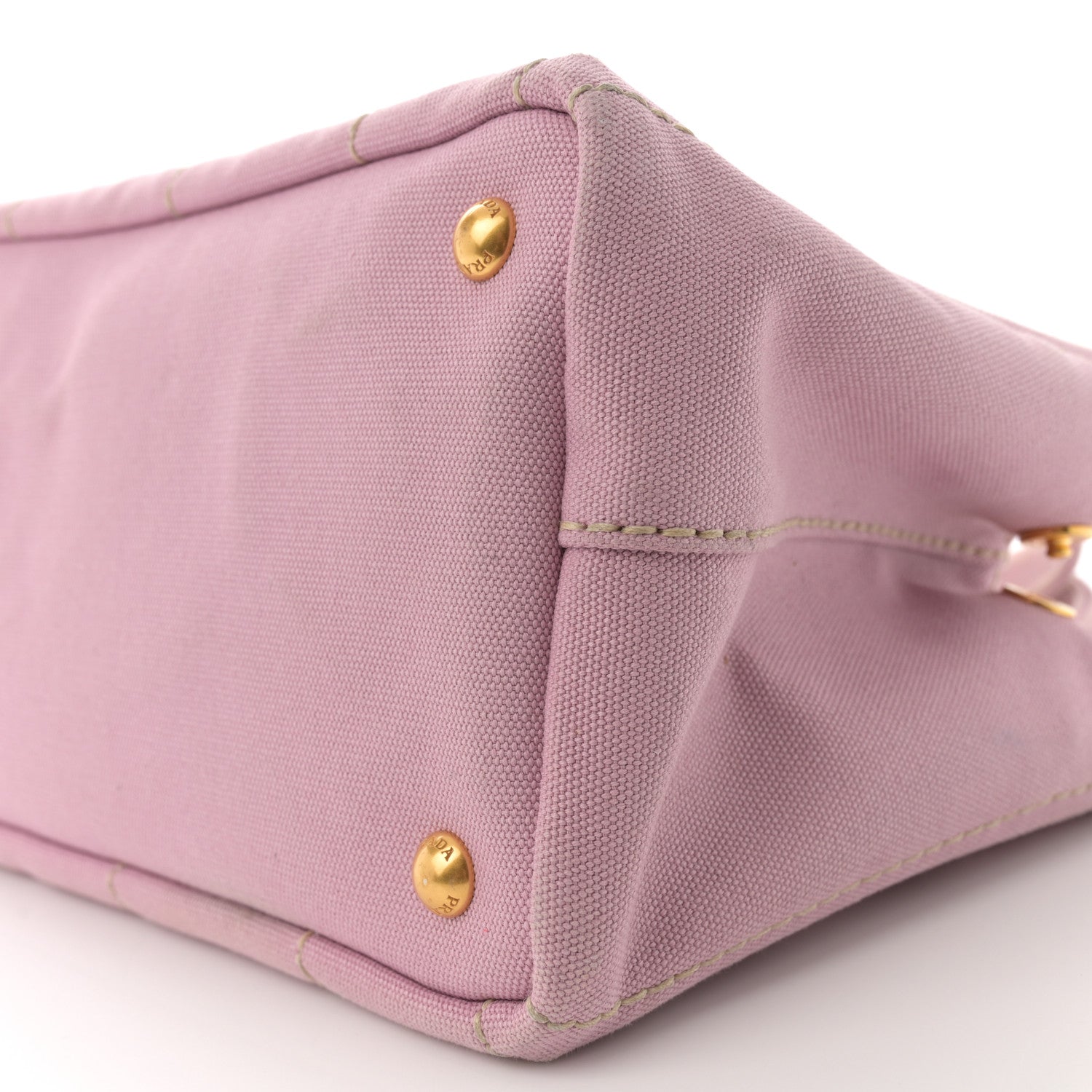 Prada Canapa Small Logo Tote Alabastro White 10 of 13