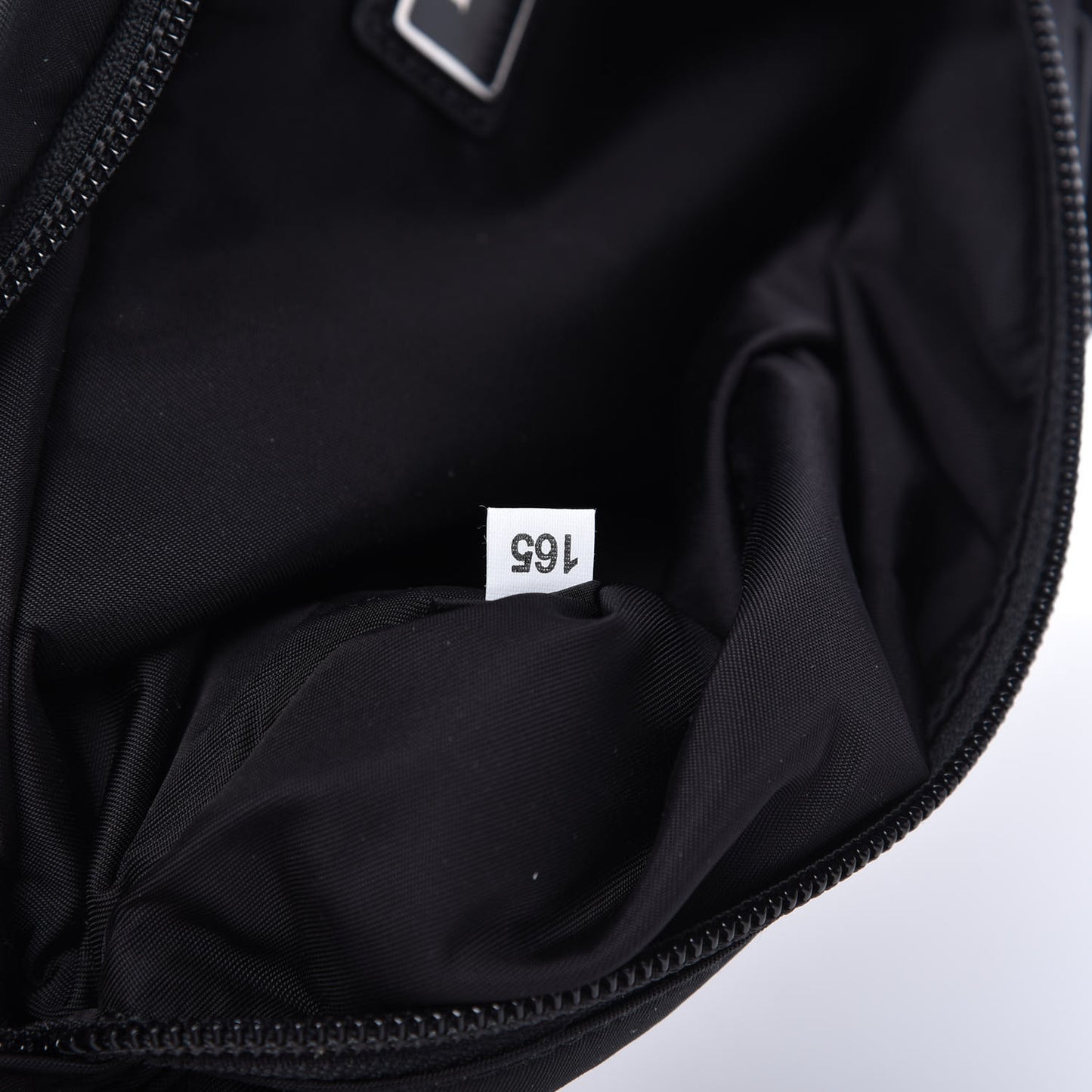 Tessuto Nylon Montagna Belt Bag Black